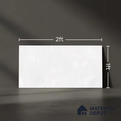 Marble Wall Tile TL 06535 D G Craft Aqua LT 2 ft x 1 ft Ceramic Matte Finish - 8 mm | Suitable for Living Room, Kitchen & Bathroom (Sample)