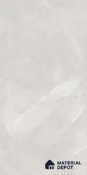 Floor & Wall Tile TL 09360 | Levent Grey 4 ft x 2 ft  Finish Vitrified Tile - 9 mm | 4 Random Design | Suitable for Living Room, Bedroom, Bathroom & Kitchen