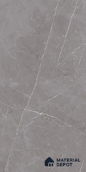 Floor & Wall Tile TL 09356 | Alpine Gris 4 ft x 2 ft  Finish Vitrified Tile - 9 mm | 4 Random Design | Suitable for Living Room, Bedroom, Bathroom & Kitchen