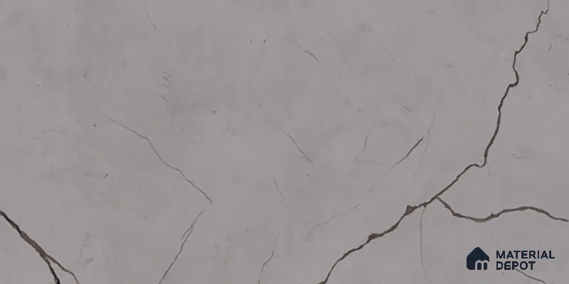 Marble Wall Tile TL 06468 B R Amora Grey 2 ft x 1 ft Ceramic Glossy Finish - 8 mm | Suitable for Living Room, Kitchen & Bathroom