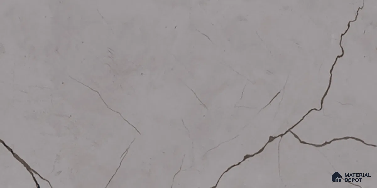 Marble Wall Tile TL 06468 B R Amora Grey 2 ft x 1 ft Ceramic Glossy Finish - 8 mm | Suitable for Living Room, Kitchen & Bathroom