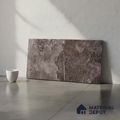 Marble Wall Tile TL 06482 B S Aura DK 2 ft x 1 ft Ceramic Matte Finish - 8 mm | Suitable for Living Room, Kitchen & Bathroom