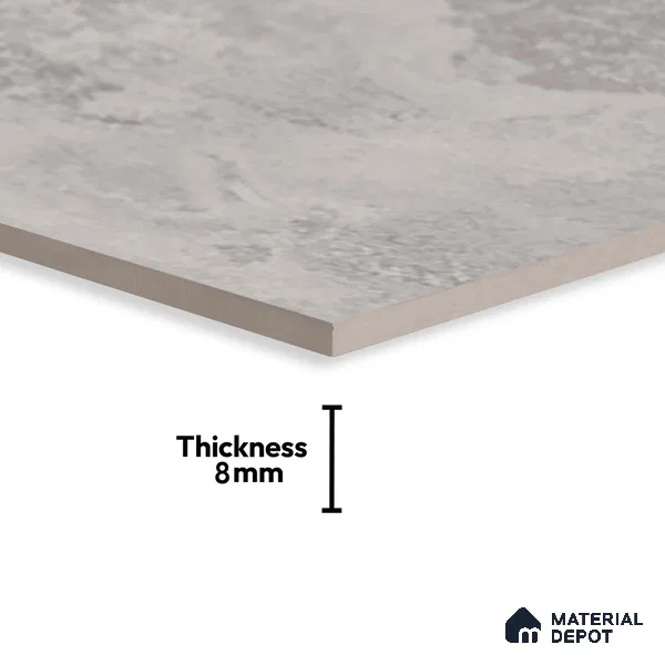 Marble Wall Tile TL 06482 S Aura LT 2 ft x 1 ft Ceramic Matte Finish - 8 mm | Suitable for Living Room, Kitchen & Bathroom