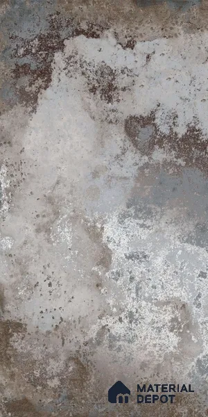 Metallic Floor & Wall Tile TL 06496 Ferro Gris 4 ft x 2 ft Vitrified Matte Finish - 9 mm | Suitable for Living Room, Bedroom, Kitchen & Bathroom (Sample)