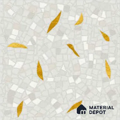Moroccan Wall & Floor Tile TL 10014 | CRV104 | 1 ft x 1 ft Matte Finish Ceramic Tile - 10 mm | Suitable for Bathroom, Kitchen, Balcony | Please Expect a Slight Variation of Pattern