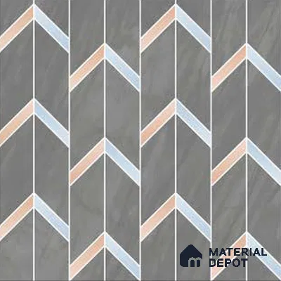 Moroccan Wall & Floor Tile TL 10041 | CRV-96 | 1 ft x 1 ft Matte Finish Ceramic Tile - 10 mm | Suitable for Bathroom, Kitchen, Balcony | Please Expect a Slight Variation of Pattern