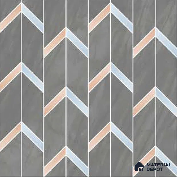 Moroccan Wall & Floor Tile TL 10041 | CRV-96 | 1 ft x 1 ft Matte Finish Ceramic Tile - 10 mm | Suitable for Bathroom, Kitchen, Balcony | Please Expect a Slight Variation of Pattern