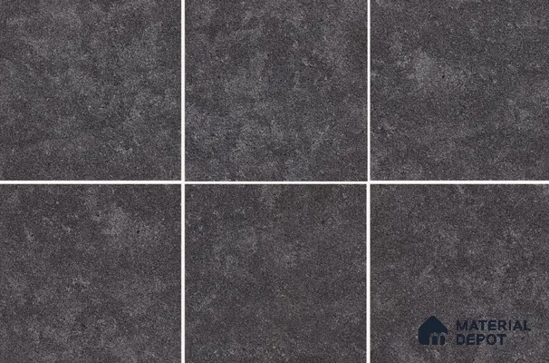 TL 02319 Grey Nero 2 ft x 2 ft Random Face Rustic Matte Finish Vitrified Full Body Floor Tile - 15 mm (Sample)