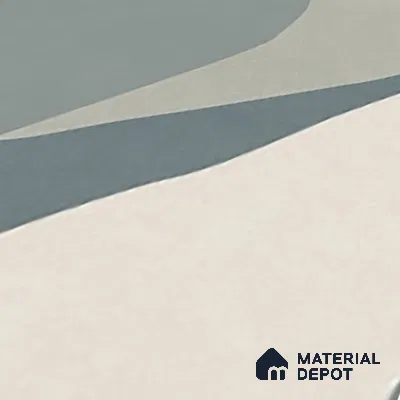 Patterned Wall & Floor Tile TL 06608 Shapes Gray 2 ft x 2 ft Vitrified Matte Finish - 9 mm | Suitable for Living Room, Balcony, Courtyard | Please Expect a Slight Variation of Pattern (Sample)