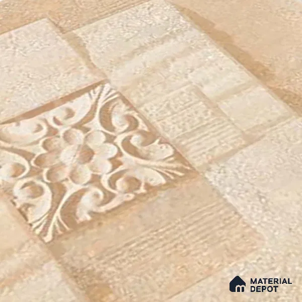 Stacked Stone Wall Tile TL 06582 C Exence Crema 2 ft x 1 ft Ceramic Matte Finish - 9 mm | Suitable for Courtyard, Foyer, Balcony, Elevation (Sample)