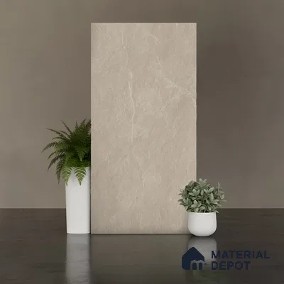 Stone Look Floor & Wall Tile TL 08087 D Archie Beige 4 ft x 2 ft Vitrified Matte Finish - 9 mm