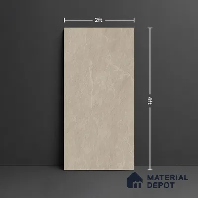 Stone Look Floor & Wall Tile TL 08087 D Archie Beige 4 ft x 2 ft Vitrified Matte Finish - 9 mm