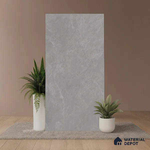 Stone Look Floor & Wall Tile TL 08087 Archie Grey 4 ft x 2 ft Vitrified Matte Finish - 9 mm