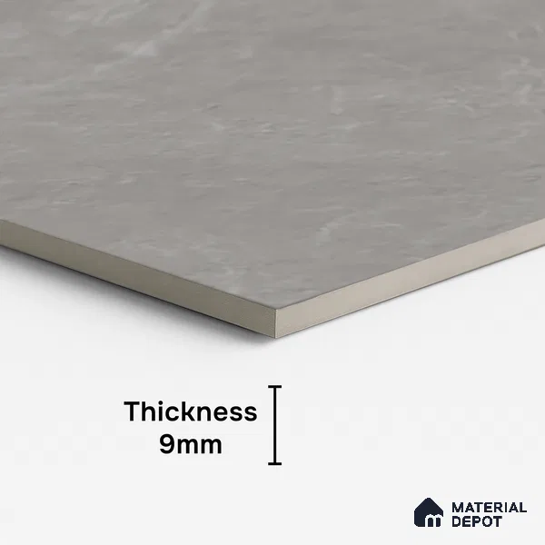 Stone Look Floor & Wall Tile TL 08087 Archie Grey 4 ft x 2 ft Vitrified Matte Finish - 9 mm