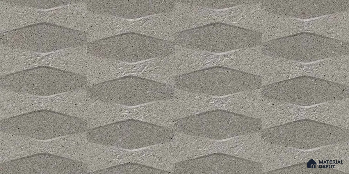 Stone Wall Tile TL 06589 Marlstone Sand 2 ft x 1 ft Ceramic Matte Finish - 9 mm | Suitable for Balcony, Foyer, Elevation, Courtyard (Sample)