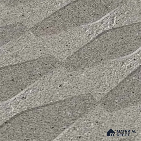 Stone Wall Tile TL 06589 Marlstone Sand 2 ft x 1 ft Ceramic Matte Finish - 9 mm | Suitable for Balcony, Foyer, Elevation, Courtyard (Sample)