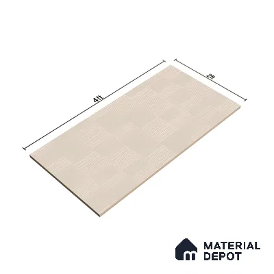 Highlighter Wall Tile TL 08031 B Saga Beige Barcode 4 ft x 2 ft Vitrified Matte Finish - 9 mm | Suitable For Bathroom, Accent/Feature Wall, Dining Area