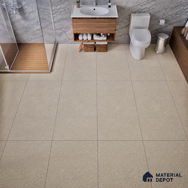 Punch Look Floor & Wall Tile TL 07484 E Sage Mist 2 ft x 2 ft Vitrified Matte Finish - 9 mm (Sample)
