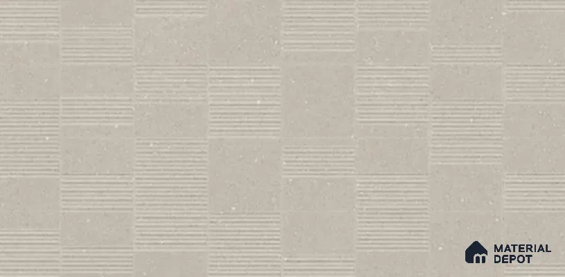 Highlighter Wall Tile TL 07484 F Sage Mist Barcode 2 ft x 2 ft Vitrified Matte Finish - 9 mm | Suitable For Living Room, Bedroom, Dining Area (Sample)