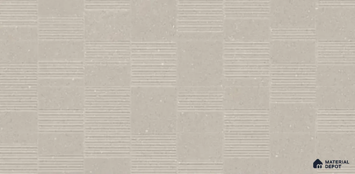 Highlighter Wall Tile TL 07484 F Sage Mist Barcode 2 ft x 2 ft Vitrified Matte Finish - 9 mm | Suitable For Living Room, Bedroom, Dining Area (Sample)