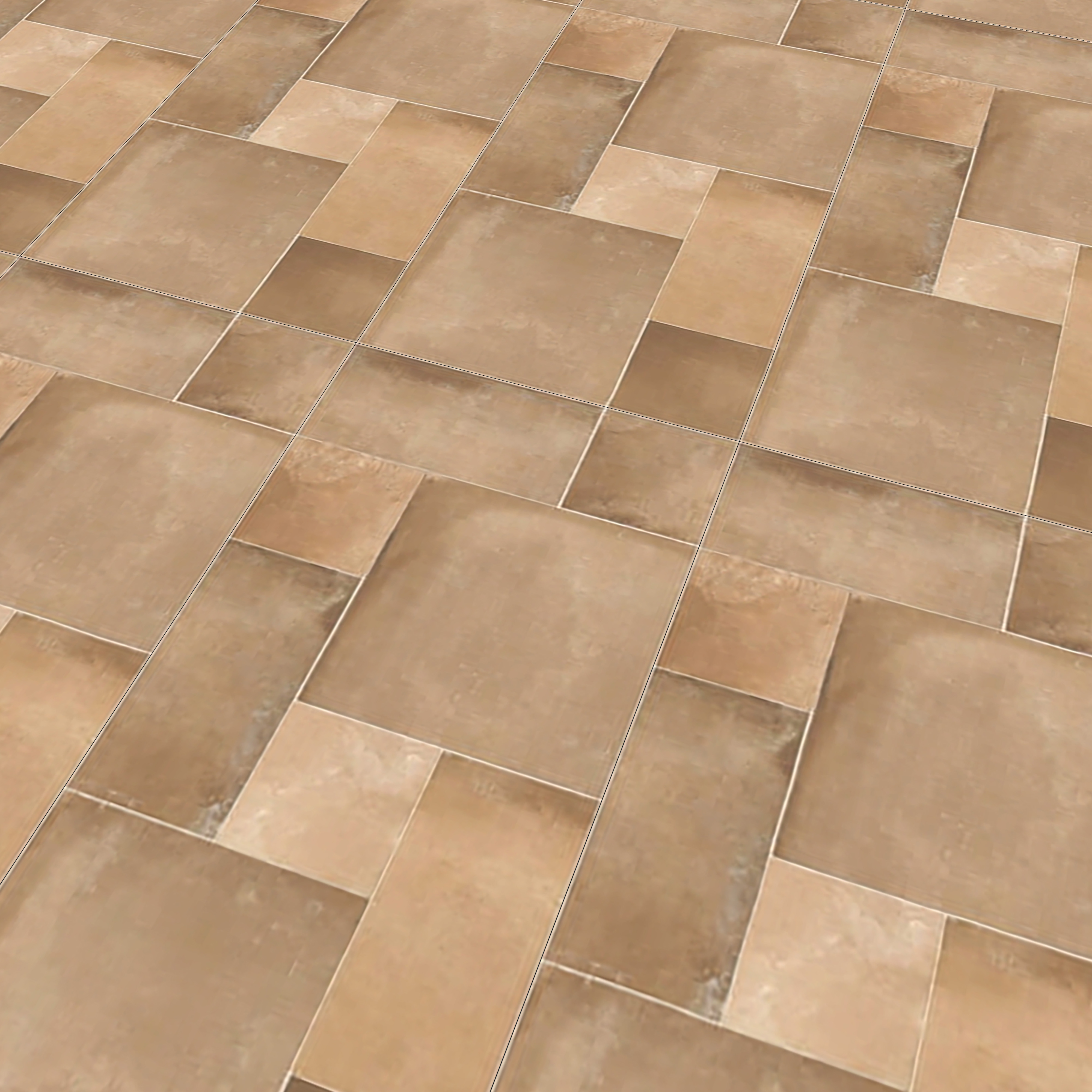 Stone Wall & Floor Tile TL 07202 C Legacy Brown 2 ft x 4 ft Vitrified Matte Finish - 11 mm | Suitable For Living Room, Bedroom, Dining Area (Sample)