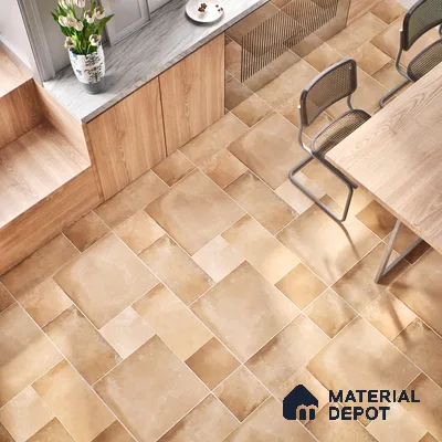 Stone Wall & Floor Tile TL 07202 C Legacy Brown 2 ft x 4 ft Vitrified Matte Finish - 11 mm | Suitable For Living Room, Bedroom, Dining Area (Sample)