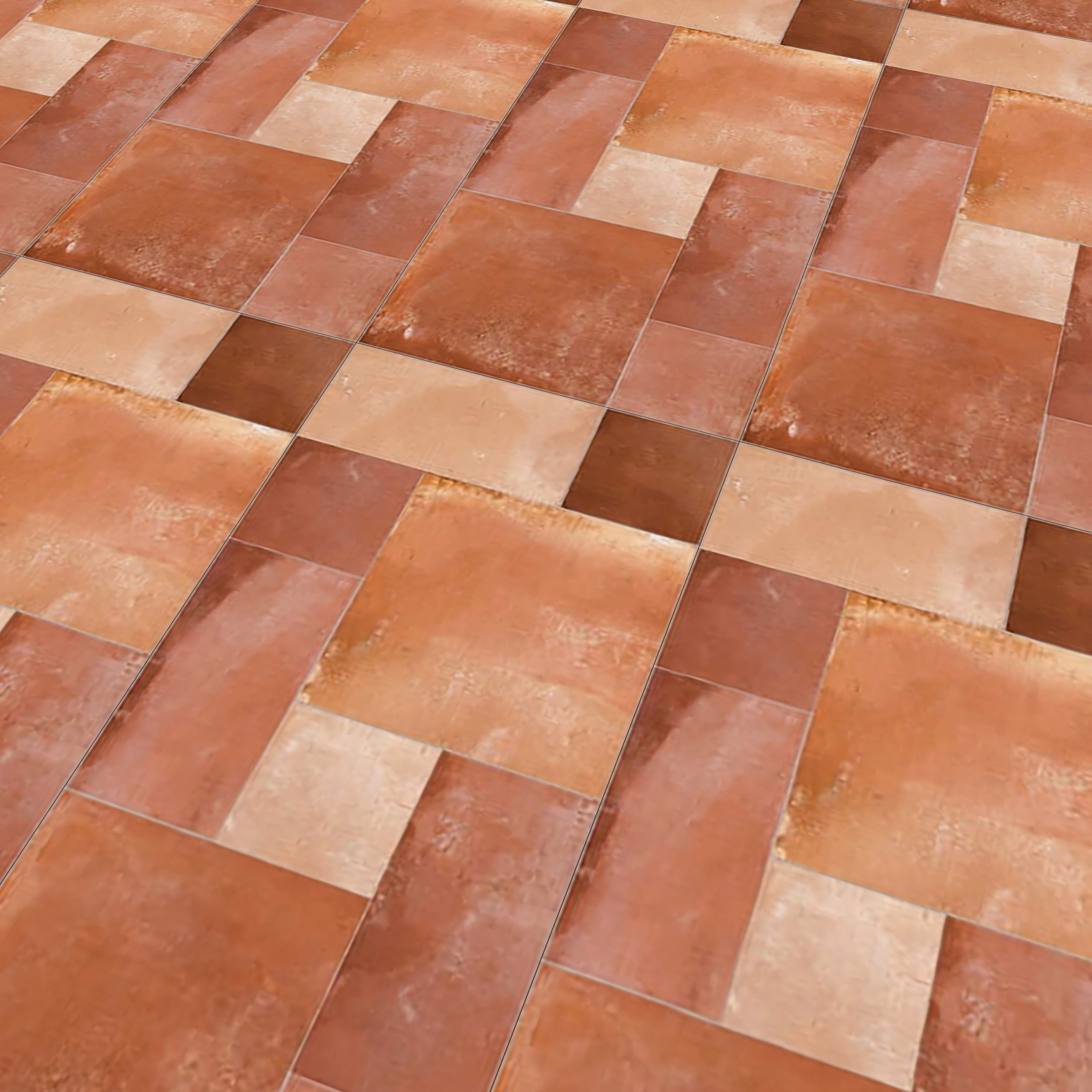 Stone Wall & Floor Tile TL 07202 D Legacy Cotto 2 ft x 4 ft Vitrified Matte Finish - 11 mm | Suitable For Living Room, Bedroom, Dining Area