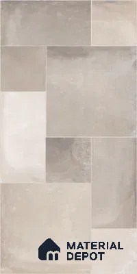 Stone Wall & Floor Tile TL 07202 Legacy Grey 2 ft x 4 ft Vitrified Matte Finish - 11 mm | Suitable For Living Room, Bedroom, Dining Area (Sample)