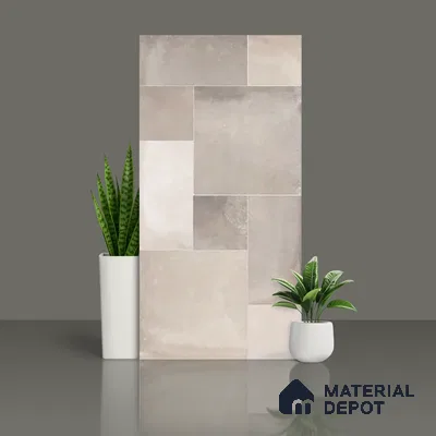 Stone Wall & Floor Tile TL 07202 Legacy Grey 2 ft x 4 ft Vitrified Matte Finish - 11 mm | Suitable For Living Room, Bedroom, Dining Area (Sample)