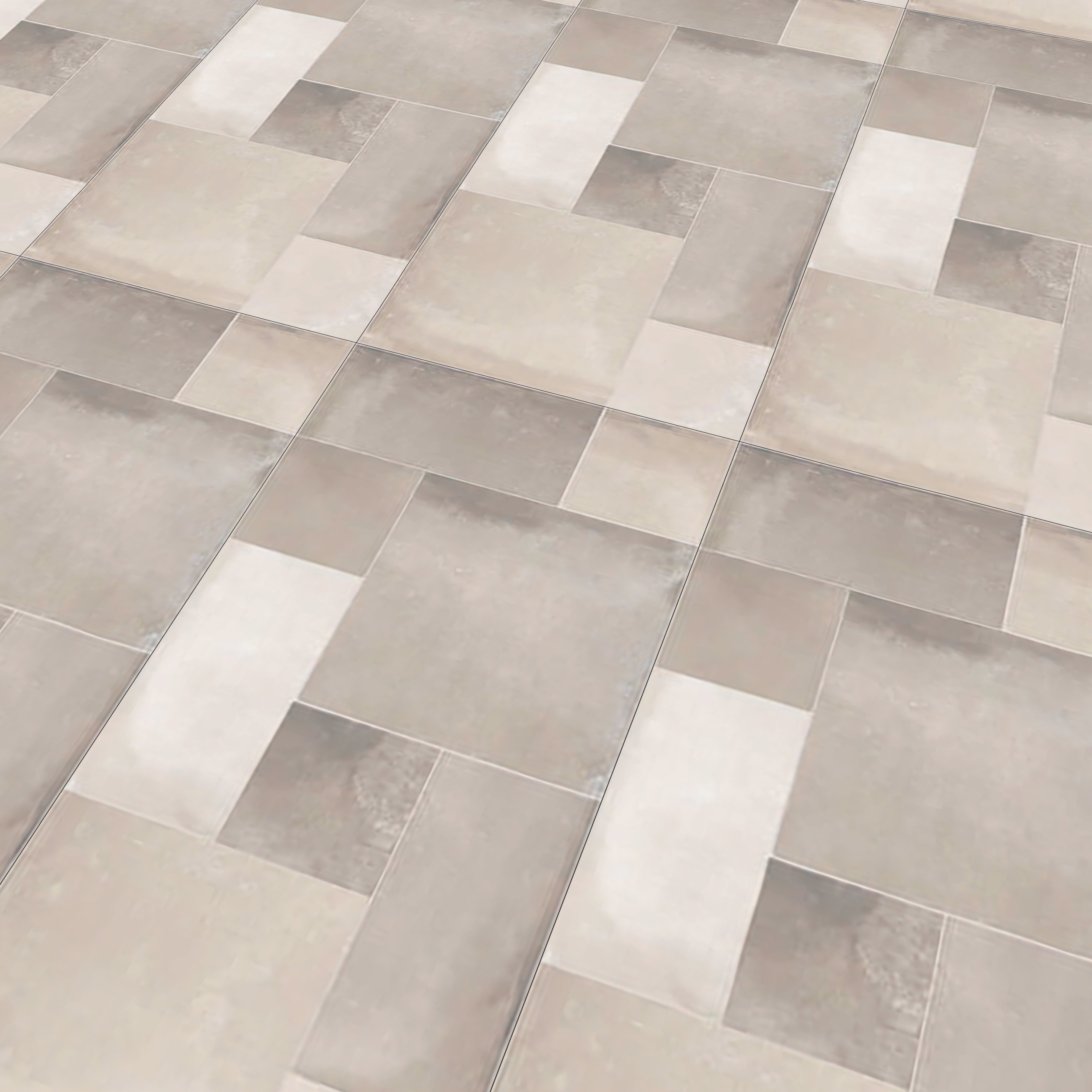 Stone Wall & Floor Tile TL 07202 Legacy Grey 2 ft x 4 ft Vitrified Matte Finish - 11 mm | Suitable For Living Room, Bedroom, Dining Area (Sample)