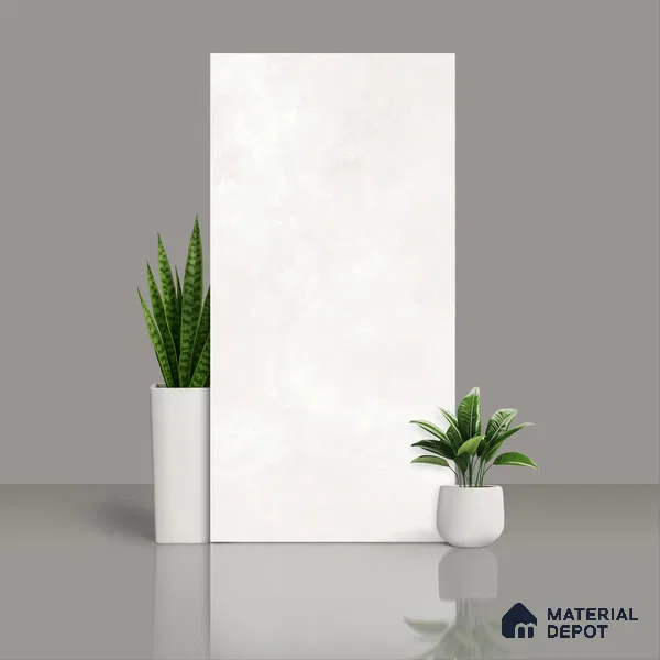 Cement Look Floor & Wall Tile TL 07194 B Artisan Crema 2 ft x 4 ft Vitrified Matte Finish - 8 mm (Sample)