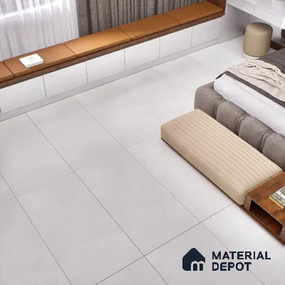 Cement Look Floor & Wall Tile TL 07194 B Artisan Crema 2 ft x 4 ft Vitrified Matte Finish - 8 mm (Sample)