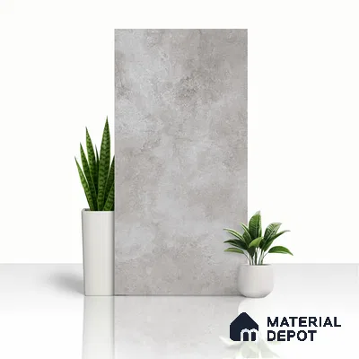 Cement Look Floor & Wall Tile TL 07194 C Artisan Gris 2 ft x 4 ft Vitrified Matte Finish - 8 mm (Sample)