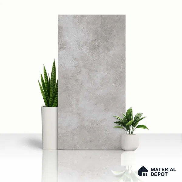 Cement Look Floor & Wall Tile TL 07194 C Artisan Gris 2 ft x 4 ft Vitrified Matte Finish - 8 mm (Sample)