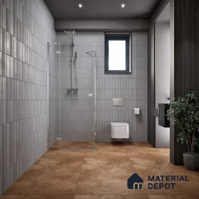 Stone Look Floor & Wall Tile TL 07194 D Artisan Moca 2 ft x 4 ft Vitrified Matte Finish - 8 mm (Sample)