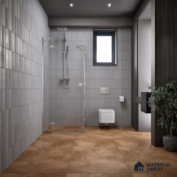 Stone Look Floor & Wall Tile TL 07194 D Artisan Moca 2 ft x 4 ft Vitrified Matte Finish - 8 mm (Sample)