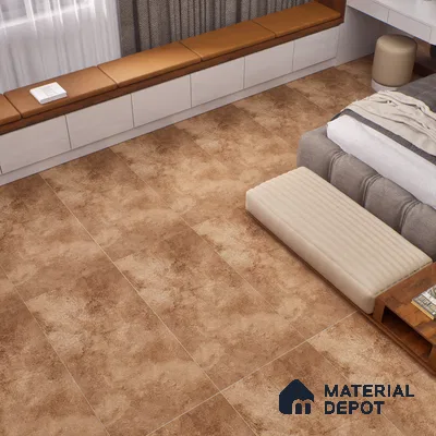 Stone Look Floor & Wall Tile TL 07194 D Artisan Moca 2 ft x 4 ft Vitrified Matte Finish - 8 mm (Sample)