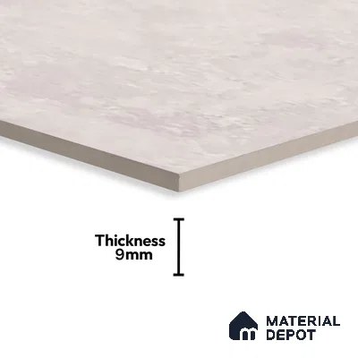 Stone Wall & Floor Tile TL 07196 B Oxy Pearl 2 ft x 4 ft Vitrified Matte Finish - 9 mm | Suitable For Living Room, Bedroom, Dining Area (Sample)
