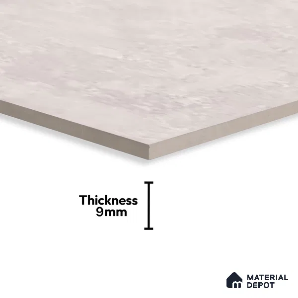 Stone Wall & Floor Tile TL 07196 B Oxy Pearl 2 ft x 4 ft Vitrified Matte Finish - 9 mm | Suitable For Living Room, Bedroom, Dining Area (Sample)