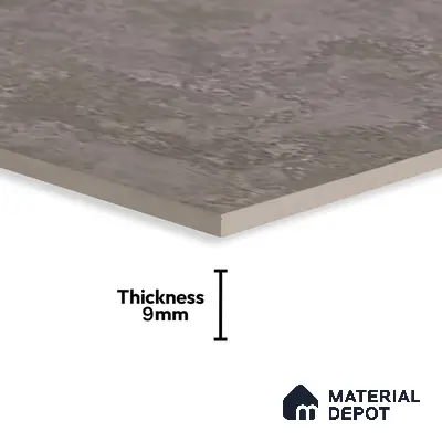 Stone Wall & Floor Tile TL 07196 D Oxy Moca 2 ft x 4 ft Vitrified Matte Finish - 9 mm | Suitable For Living Room, Bedroom, Dining Area