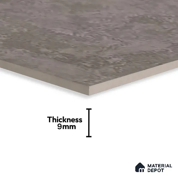 Stone Wall & Floor Tile TL 07196 D Oxy Moca 2 ft x 4 ft Vitrified Matte Finish - 9 mm | Suitable For Living Room, Bedroom, Dining Area