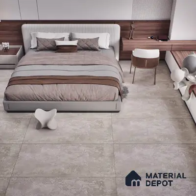 Stone Wall & Floor Tile TL 07196 D Oxy Moca 2 ft x 4 ft Vitrified Matte Finish - 9 mm | Suitable For Living Room, Bedroom, Dining Area