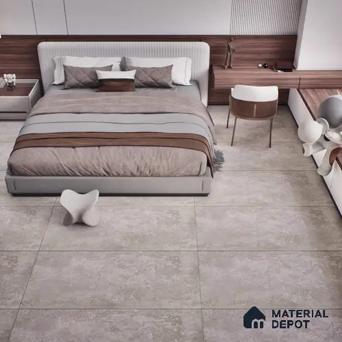 Stone Wall & Floor Tile TL 07196 D Oxy Moca 2 ft x 4 ft Vitrified Matte Finish - 9 mm | Suitable For Living Room, Bedroom, Dining Area