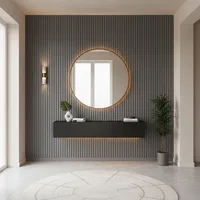 Grey WPC Fluted Panels