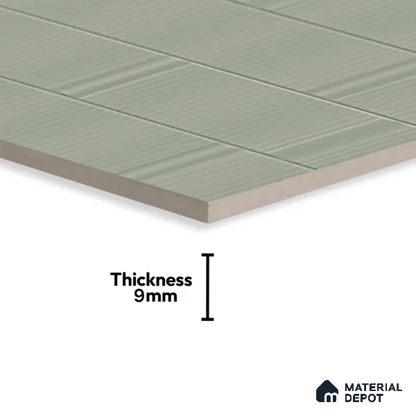 TL 00698 C Grigio Series Pattern 2 Grey Matte Finish 4 ft x 2 ft Full Body Vitrified Tile - 9 mm (Sample)