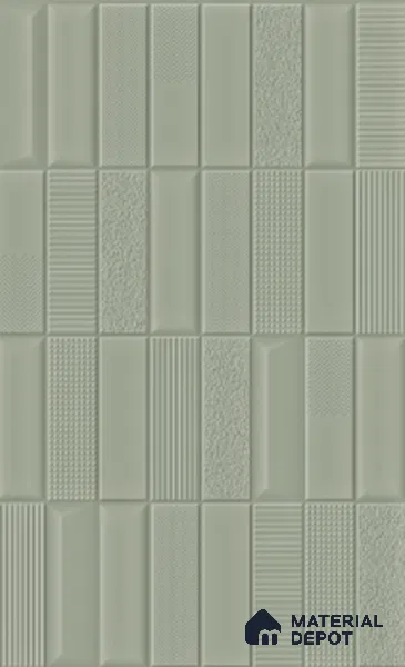 TL 00698 E Grigio Series Pattern 5 Grey Chrome Finish 4 ft x 2 ft Full Body Vitrified Tile - 9 mm (Sample)