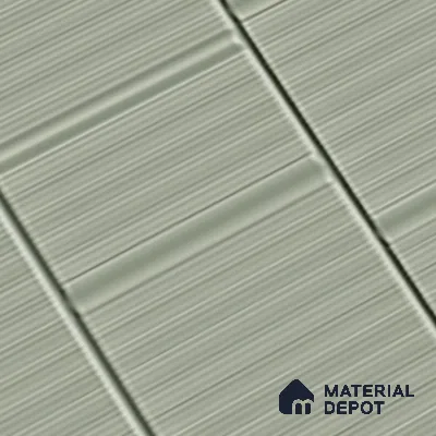 TL 00698 F Grigio Series Pattern 6 Grey Chrome Finish 4 ft x 2 ft Full Body Vitrified Tile - 9 mm (Sample)