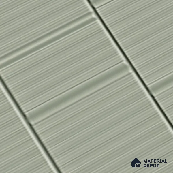 TL 00698 F Grigio Series Pattern 6 Grey Chrome Finish 4 ft x 2 ft Full Body Vitrified Tile - 9 mm (Sample)