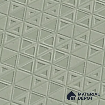 TL 00698 G Grigio Series Pattern 7 Grey Chrome Finish 4 ft x 2 ft Full Body Vitrified Tile - 9 mm (Sample)