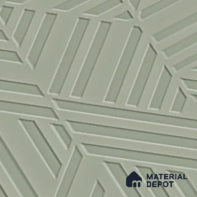 TL 00698 H Grigio Series Pattern 8 Grey Chrome Finish 4 ft x 2 ft Full Body Vitrified Tile - 9 mm (Sample)